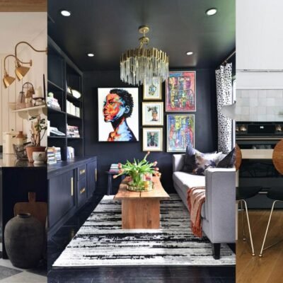 10 ideias luxuosas de decoração com preto e dourado | Guia Smart