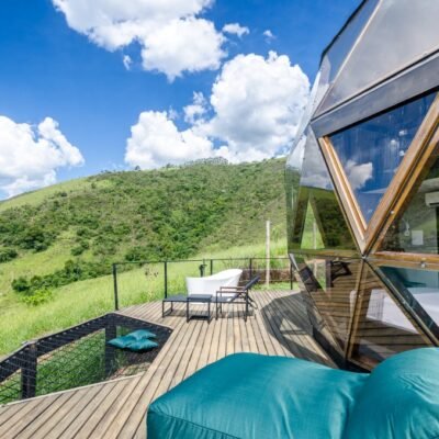 Experiência de luxo na Mantiqueira: Domo que une conforto e natureza