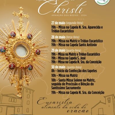 Tradição e religiosidade: Búzios realiza festividade de Corpus Christi com confecção de tapetes de Sal nesta quinta-feira