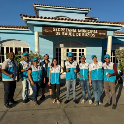 Agentes de Saúde de Búzios recebem novos uniformes da Secretaria Municipal em iniciativa de valorização