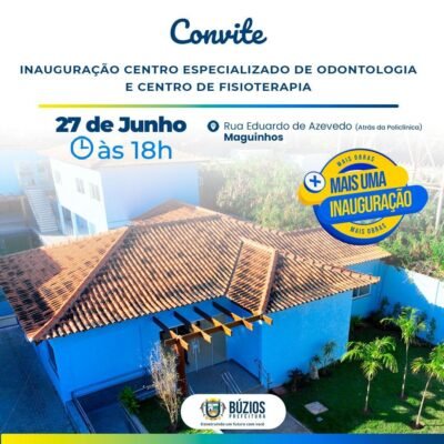 Novo Centro de Fisioterapia e Odontologia chega para revolucionar em Búzios nesta quinta-feira!