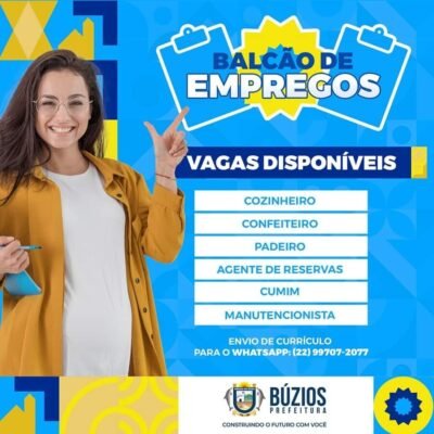 Oportunidade de emprego: Balcão de Empregos tem vagas abertas esperando por você!