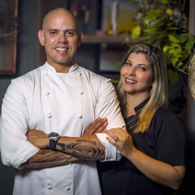 Chef Rafael Cagali brilha com estrela em Londres e cozinha em Salvador.