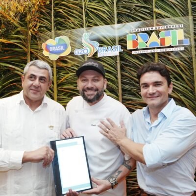 Chef Saulo Jennings: eleito Embaixador Gastronômico da ONU Turismo, um marco para culinária.