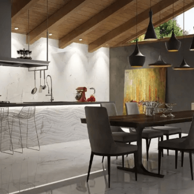 Inspire-se: Mais de 15 Ideias de Porcelanato para Transformar sua Cozinha