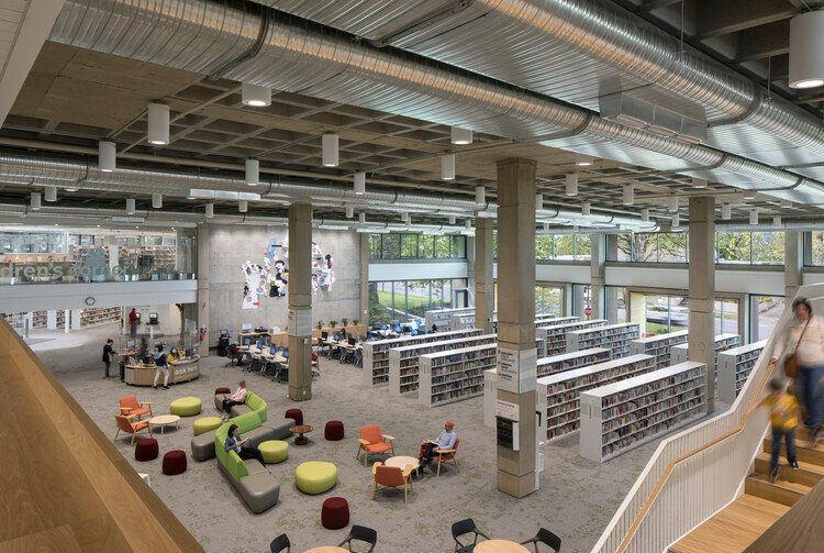 Salem Public Library Renovation / Hacker Architects - Fotografia de Interiores