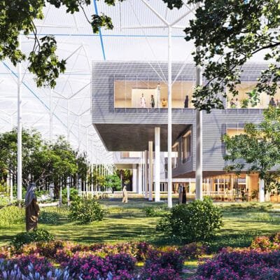 Oficina de Construção Renzo Piano faz sua estreia no Oriente Médio com a instalação de saúde BEEAH.