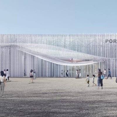 Kengo Kuma cria um Pavilhão de Portugal para a Expo 2025 em Osaka, inspirado em ondas etéreas do oceano.