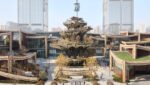 'xi’an tree' vertical garden is the centerpiece of heatherwick’s new district in china