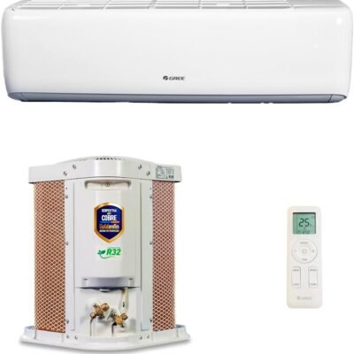 Ar Condicionado Split Hi Wall Gree G-Top Auto Inverter 9.000 Btus Quente e Frio 220v