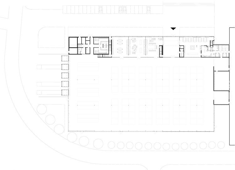 Brunner Innovation Factory / HENN - Floor plan