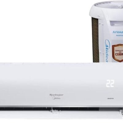 Ar Condicionado Split Hi Wall Inverter Springer Midea AirVolution Connect 9000 BTU/h Frio 42AFVCI09S5-220 Volts