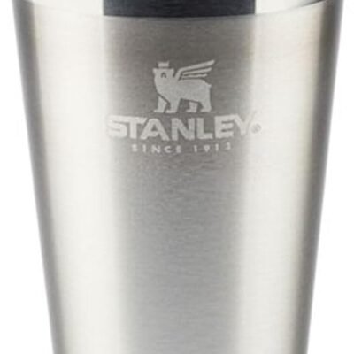 Stanley – Copo de cerveja isolado, copo empilhável Stay Chill de 473 ml, para bebidas quentes ou frias, Stainless Steel