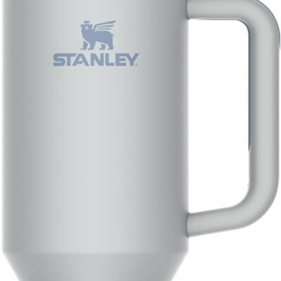 Stanley – Quencher H2.0 FlowState 1,18L – Copo de aço inoxidável com isolamento a vácuo, tampa e canudo, para água, chá gelado, café, smoothies e muito mais, Fog