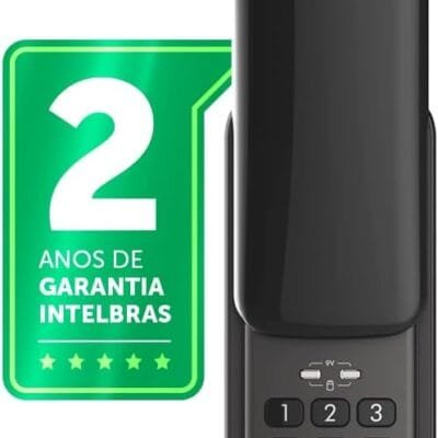 Fechadura Digital Para Uso Interno e Externo FR 10 Preto Intelbras