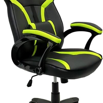 Cadeira Gamer MX1 Giratória Preto e Verde – Mymax, Mymax, 25.009041, Verde e preto