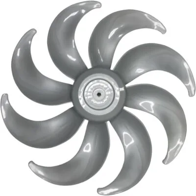 Hélice Para Ventilador Mondial 8 Pás 40cm Prata Turbo Force