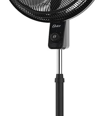 Oster Ventilador de Coluna Super Breeze, 110V, Preto, 126W, OVTR880