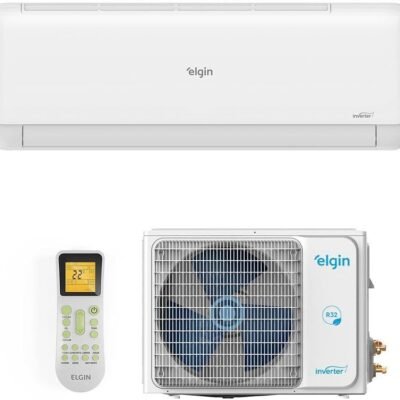 Ar-condicionado Split Inverter Ii 12000 Btus Elgin Eco com Wi-fi Integrado High Wall Só Frio 45hjfi12c2wb/45hjfe12c2cb 220v