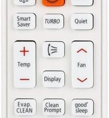 Controle Remoto Compatível com Ar Condicionado Samsung Virus Doctor Inverter Smart Turbo Silencioso Temporizador