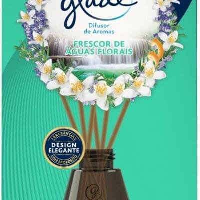 Glade Aromatizador de Ambiente Difusor Frescor de Águas Florais 100ml