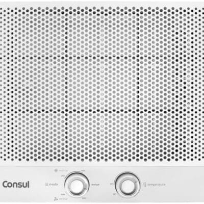 Ar condicionado janela 10000 BTUs Consul frio com design moderno – CCB10FB 110V