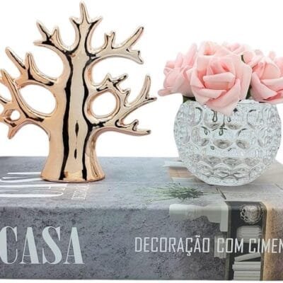Conjunto Livro Decorativo Fashion Luxo Tendência Glamour