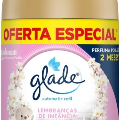 Glade Aromatizador de Ambiente Automático, Glade Refil, Odorizador de Ambiente, Lembranças de Infância, 269ml