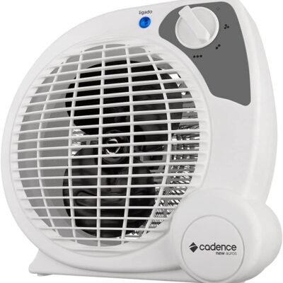 Aquecedor Cadence Termoventilador New Aurus, 1500W, 25m², Branco, 220V, AQC422