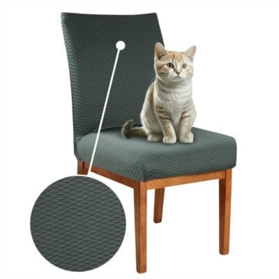 Kit Capa para Cadeira Jantar 6 Lugares Matelada Dupla