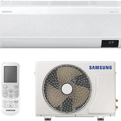 Ar-Condicionado Split Inverter 9000 BTUs Samsung WindFree Connect High Wall Quente e Frio AR09BSEAAWKNAZ 220V
