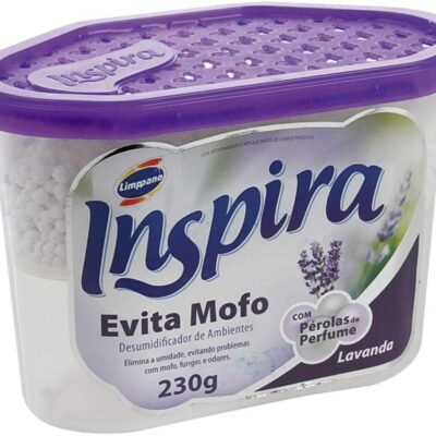 Limppano Evita Mofo Desumidificador Inspira 180G – Fragância: Lavanda