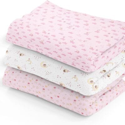 Papi Textil Cueiro Flanel Papi Estampado Para Bebê 80Cm X 60Cm Contém 03 Un