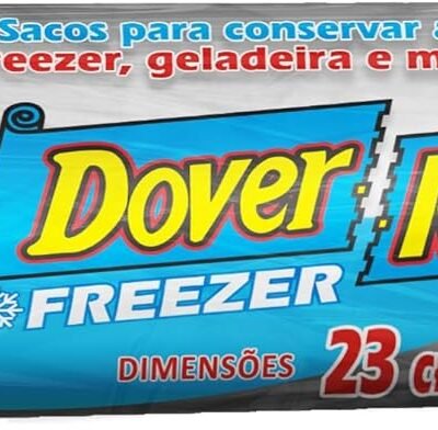 Freezer-Roll Saco Para Alimentos 3 Litros Transparente Rolo Com 50 Sacos Cada