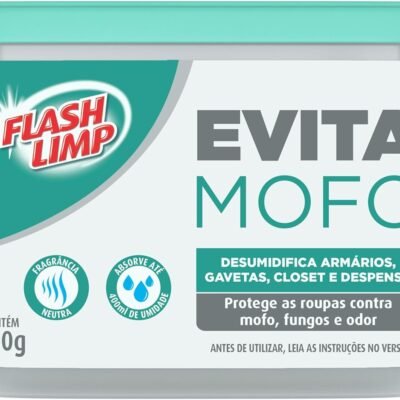 Anti Mofo Para Armários Guarda Roupa 180g Desumidificador