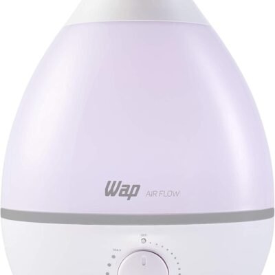 WAP Umidificador de Ar AIR FLOW com Luminária e Difusor de Aromas, 4 Litros, Autonomia de até 12 horas, 20W Bivolt