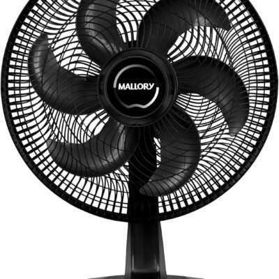 Ventilador Mallory Mesa e Parede Turbo Fresh 40cm, 126W, Silencioso, Hélice de 6 pás, Grade Especial em Sistema TS, Máxima Vazão e Mínimo Ruído – 127V