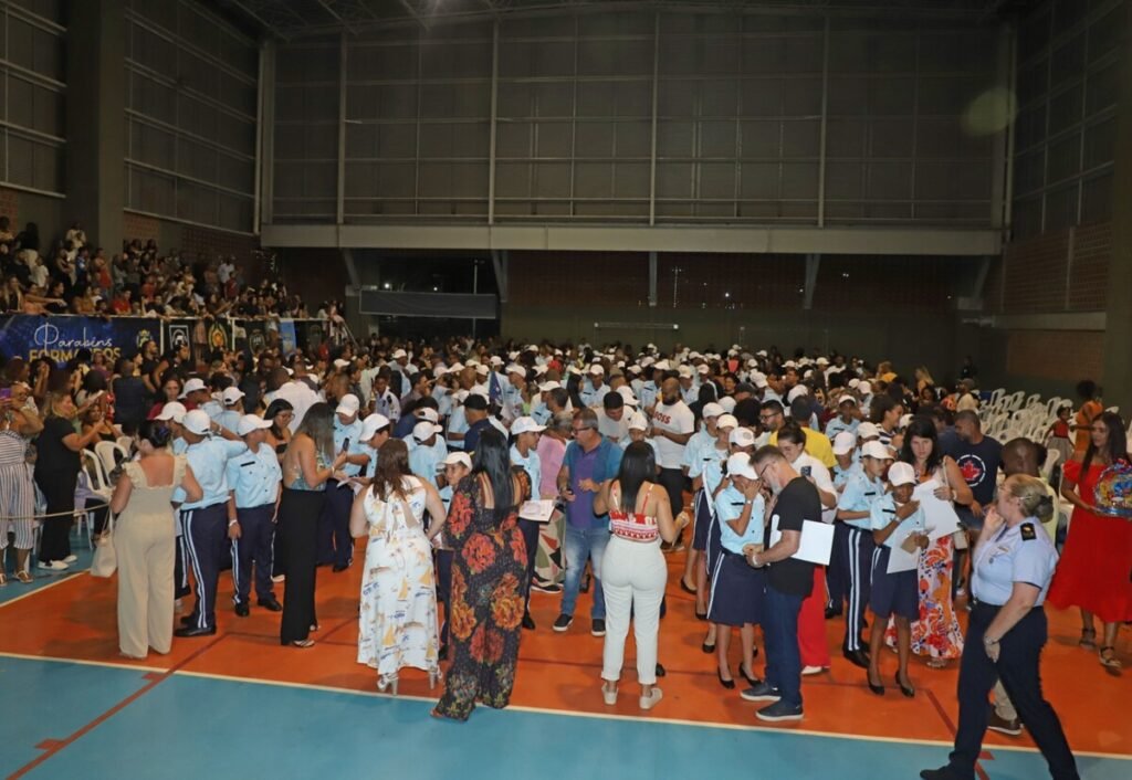 Leandro Pereira na formatura