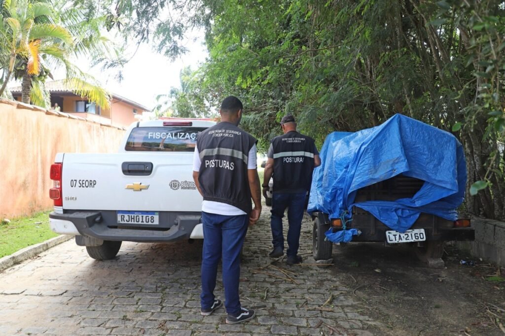 Apoio da Polícia Militar durante a operação