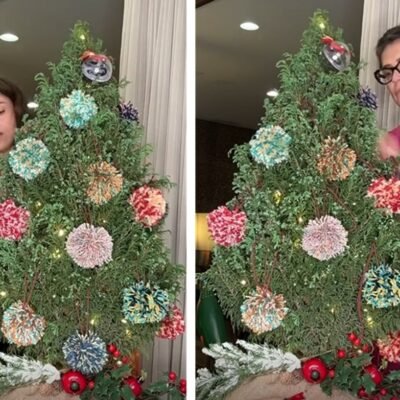 Sandra Annenberg e sua filha preparam a árvore de Natal: “Aos 45 do segundo tempo”!