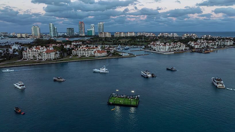 Campo de Padel Flutuante em Miami