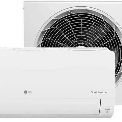 Ar Condicionado Split Hi Wall R32 LG Dual Inverter Voice +AI 24000 BTU/h Quente Frio S3-Q24K231B – 220 Volts