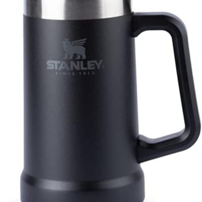 Caneca Térmica de Cerveja Stanley Matte Black | 709ML