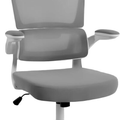 CADEIRA REDRAGON OFFICE HELA CINZA/BRANCO C214-W