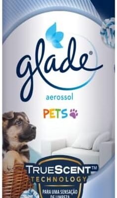 Glade Aromatizador de Ambiente Aerosol Pets, Glade Spray, Odorizador de Ambiente para Cachorro e Gato, 360ml