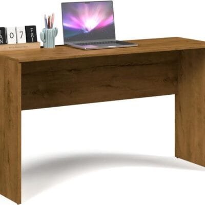 Mesa Para Escritório Escrivaninha Eea Star (Marrom)