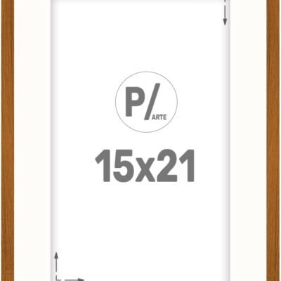 Quadro Porta Retrato Para Fotos 15×21 C/Paspatur Com Petg