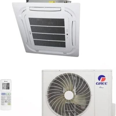 Ar-Condicionado Split Cassete Gree G-Prime Inverter Compact 24.000 BTUs R-32 Só Frio 220V Monofásico