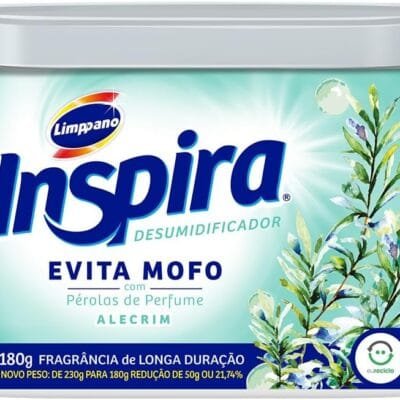 Evita Mofo Desumidificador Inspira 180G – Fragância: Alecrim