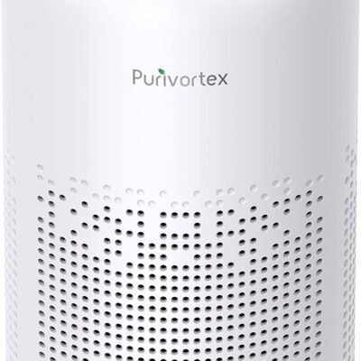 Purificador de ar compacto de mesa – Filtro HEPA verdadeiro, operação silenciosa, eficiência energética – captura 99,97% dos A11ergens, poeira e odores – Ideal para casa, escritório e quarto – Modelo: AC300